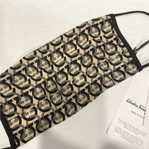 Salvatore Ferragamo Monogram Logo Face Mask